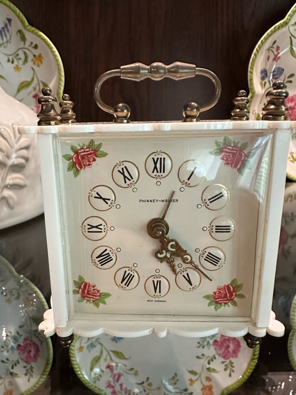Vintage Victorian Boudoir Alarm Clock